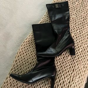 Franco Sarto Black Knee high boots